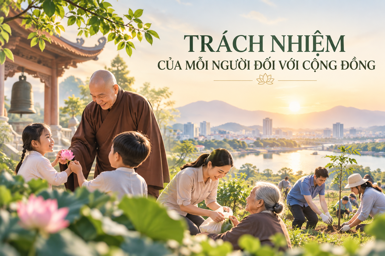 TRÁCH NHIỆM CỦA MỖI NGƯỜI ĐỐI VỚI CỘNG ĐỒNG